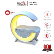 Loa Bluetooth Chữ G Kiêm Sạc Không Dây Tích Hợp Đèn Led Đổi Màu Suntek Bt2301 - Hàng Chính Hãng - Bảo Hành 12 Tháng