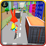 Bunny Skateboard Runner 3D Apk