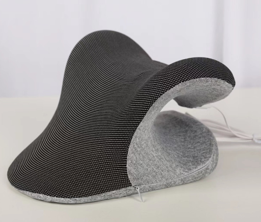 Title 5, Heated Cervical PU Massage Traction Pillow Reli...