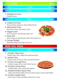 The Original Tasty Pizza menu 2