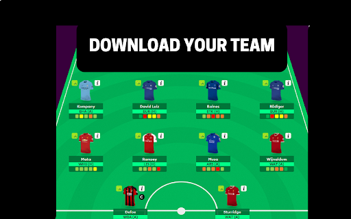 Sportito Fantasy Premier League Team Export