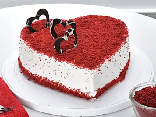 Red Velvet Anniversary Cake Design 11