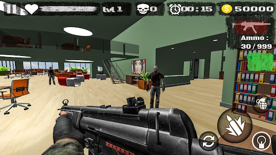 Zombie Shooter Frontier : OPS Encounter Trigger 1.1 APK + Mod (Uang yang tidak terbatas) untuk android