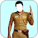 Men Police Dresses Photo Suit icon