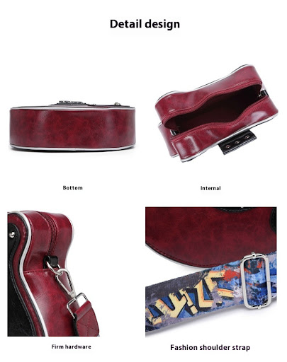 Title 6, Fashion Personalized Guitar Messenger Bag for W...