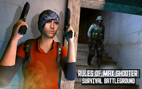 Rules of Max Shooter Survival Battleground banner