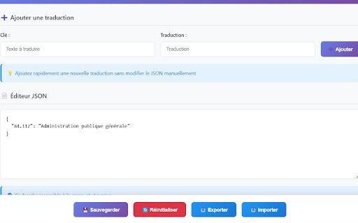 Traducteur personnalisé au survol screenshot 2