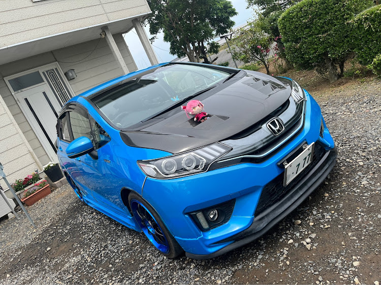 フィットの洗車・ホロライブ・シナモロールに関するカスタム事例の投稿画像1枚目