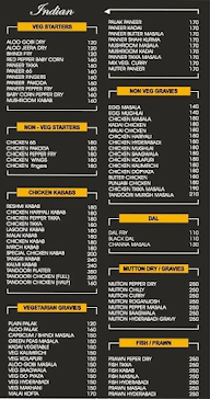 Saha Chowmein Family Restaurant menu 1