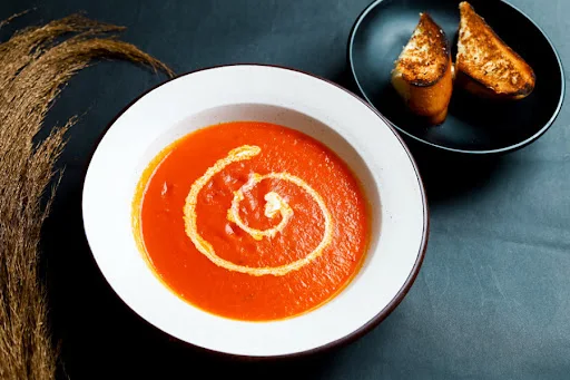 Roasted Tomatos & Red Pepper Soup