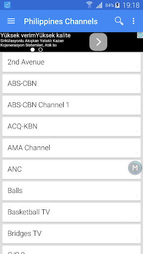 Philippines TV Channels