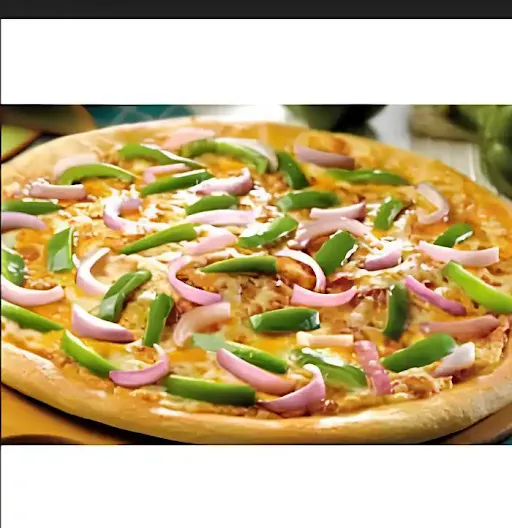 Onion And Capsicum Pizza