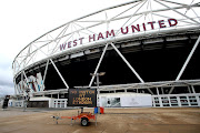 General view of the London Statium, home of West Ham United. All Premier League matches are postponed until at least April 3rd due to the Coronavirus Covid-19 pandemic at The London Stadium on March 14, 2020 in London, England. 