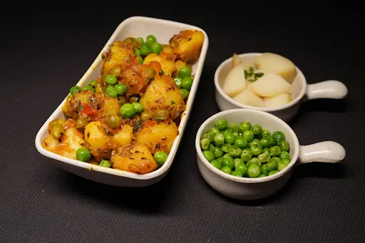 Aloo Matar Dry