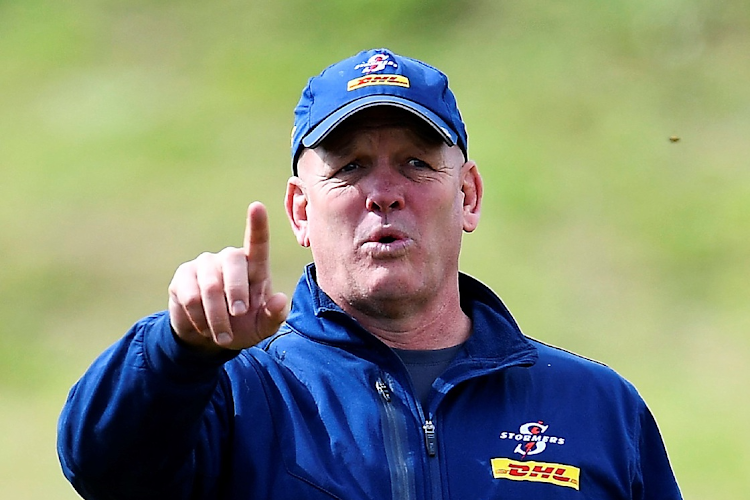 Stormers coach John Dobson wants his players to remain grounded after their decent run in the URC. Picture: ASHLEY VLOTMAN/GALLO IMAGES