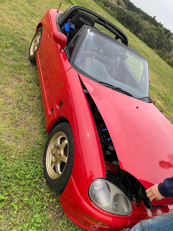 カプチーノのミニマムcarミーティング・翼を授ける・楽々ガーデン・山本改・モンスターマシーン⁉️に関するカスタム事例の投稿画像18枚目