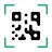 Qr code scanner and reader icon