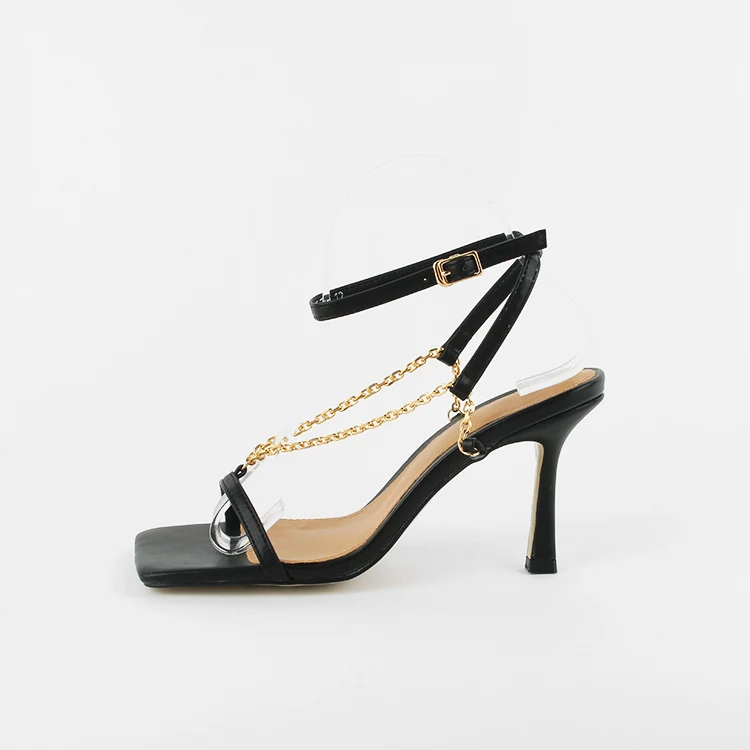 Title 2, Zapatos de tacón de aguja morados para mujer