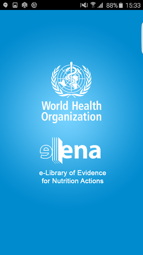 WHO eLENAmobile nutrition app