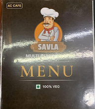 Savla Multicuisine Cafe menu 3