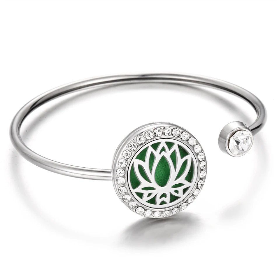 Holle damesarmband van roestvrij staal met diamanten. Een stijlvol accessoire dat perfect is voor elke gelegenheid. Duurzaam en elegant design.