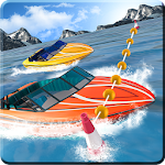 Cover Image of Herunterladen Kayak Boat Racing 2019: 3D Speed Boat Racing Games 1.5 APK