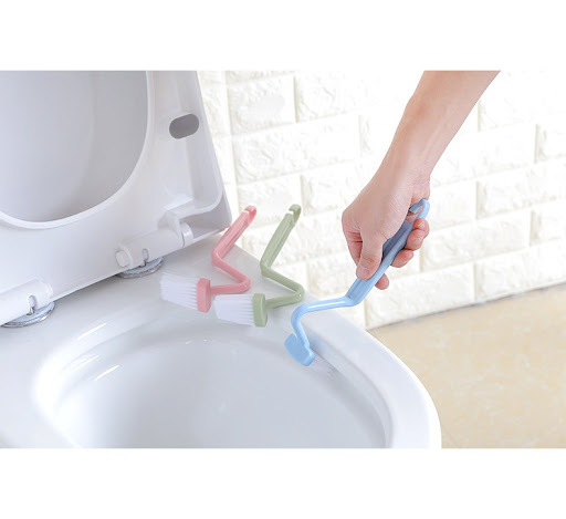 Title 4, V shaped plastic side bending toilet brush for ...