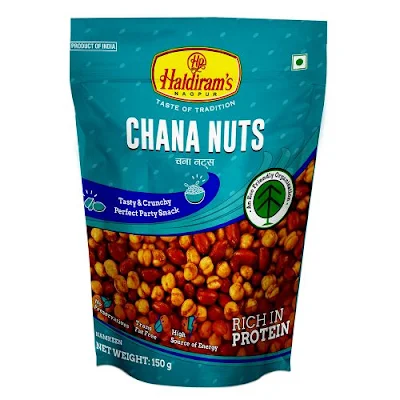 Haldirams Namkeen - Chana Nuts - 150 g
