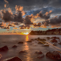 Tramonto a Genova  di Massimiliano_