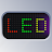 LED scroller, LED banner icon