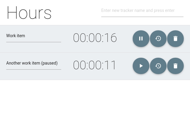 Hours | Time Tracker chrome extension