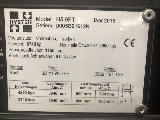 HYSTER H5.0FT