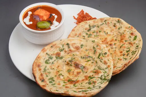 Lachha Paratha Thali