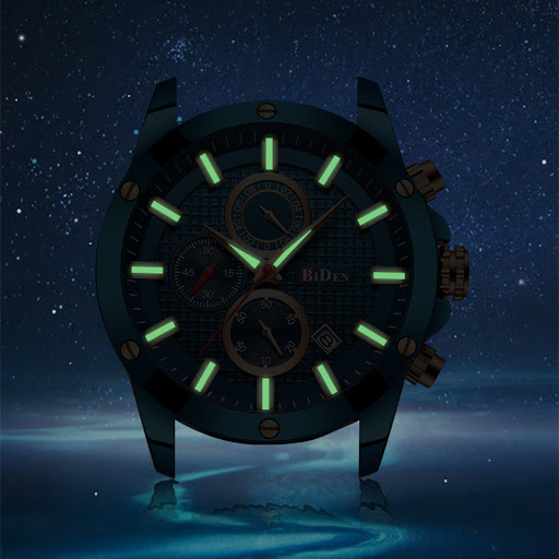 Title 4, Mens watch with silicone band, waterproof and ...