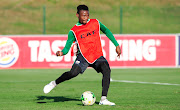 Mamelodi Sundowns defender Motjeka Madisha during the Bafana Bafana training session at Princess Magogo Stadium in Durban September 3 2018.