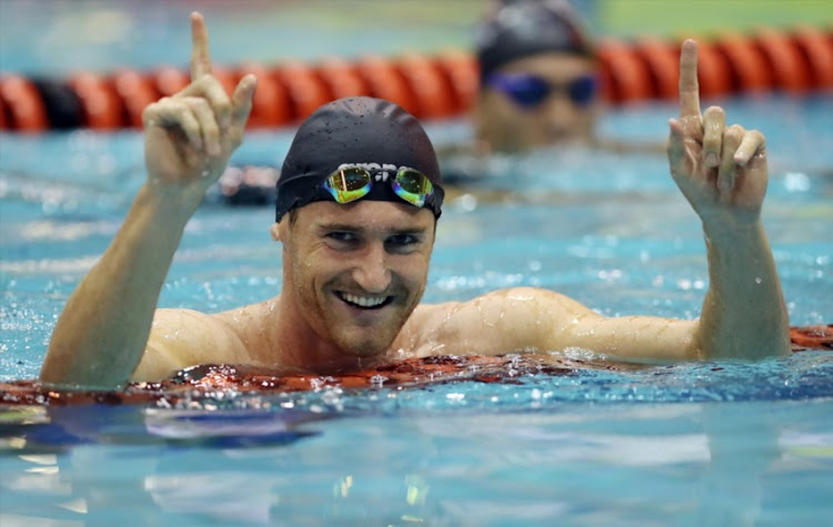 South African swimmer Cameron van der Burgh.