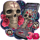 Download 3D Skull Red Rose Theme For PC Windows and Mac