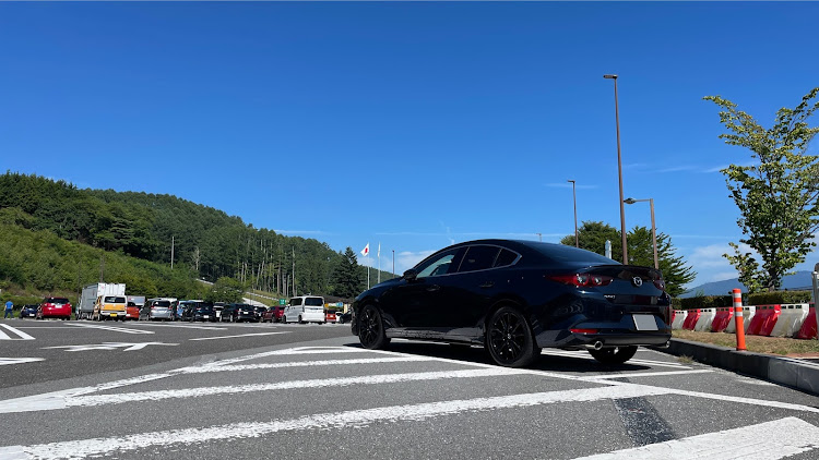 MAZDA3のMAZDA3・MAZDA3セダン・ディープクリスタルブルーマイカ・キャンプ・戸隠キャンプ場に関するカスタム事例の投稿画像11枚目