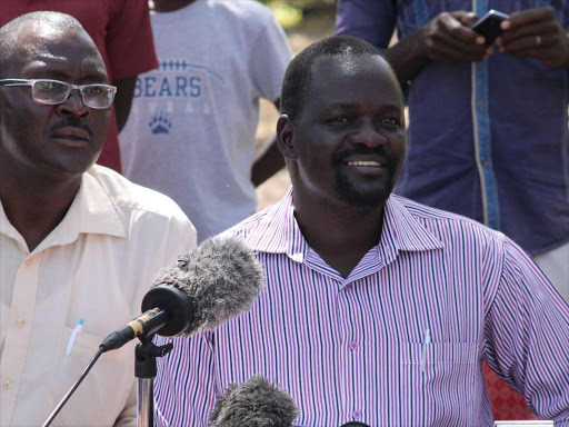 Nyando MP Jared Okello at his home in Awasi. FILE