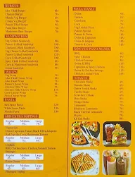 Friend's Pizza Parlour & Fast Food menu 1