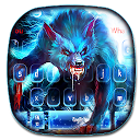 Baixar Lightning Blue Wild Wolf Keyboard Theme Instalar Mais recente APK Downloader