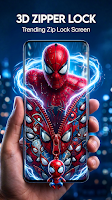 Zip Lock Screen Wallpaper App Screenshot 3 of 8