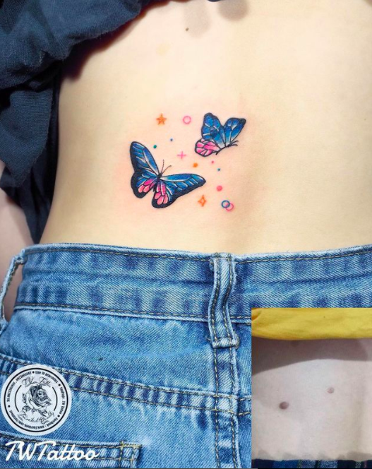 Adorable Butterfly Tattoo
