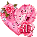 Descargar Animated Cute Pink Hearts Keyboard Instalar Más reciente APK descargador