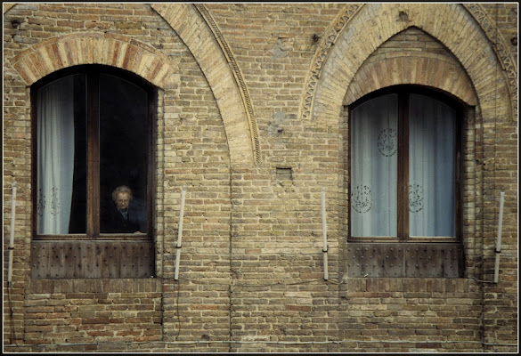 Signora alla finestra di pablo