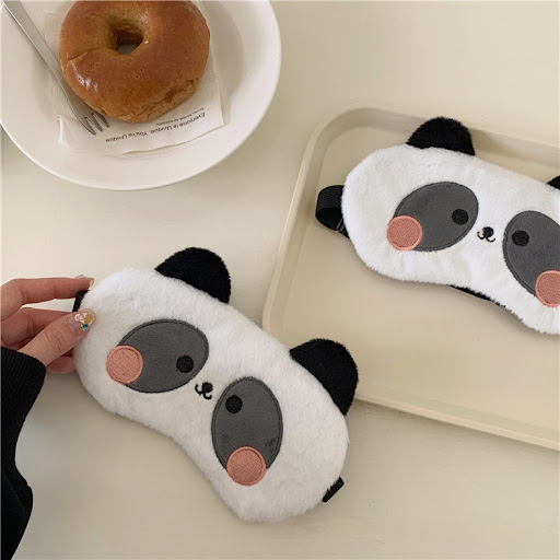Title 3, Cute Cartoon Shade Panda Eye Mask For Nap