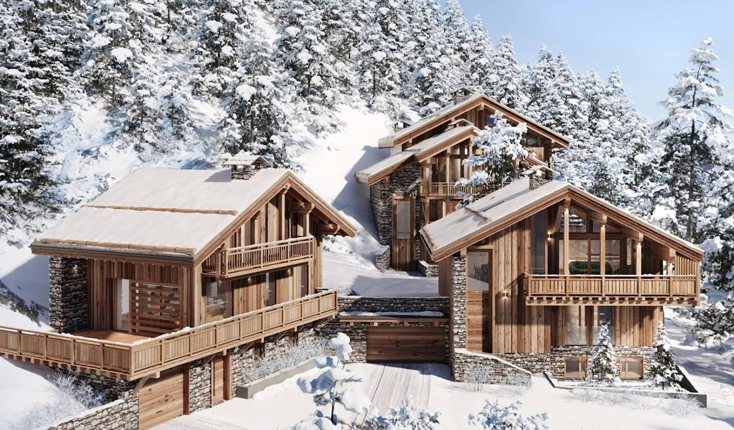 Chalet with panoramic view and terrace MERIBEL