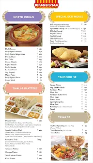 Bikanervala menu 2