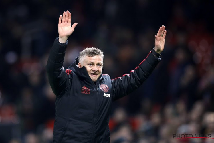 Hoog bezoek voor interim-coach Ole Gunnar Solksjaer: "Ik denk dat hij genoten heeft van zijn bezoek"