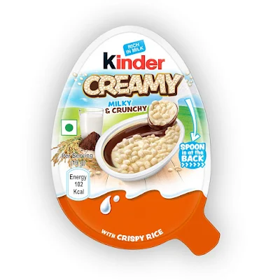 Kinder Creamy Milky & Crunchy - 19 gm